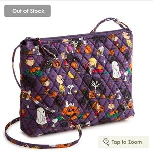 Vera Bradley Peanuts Halloween Hipster